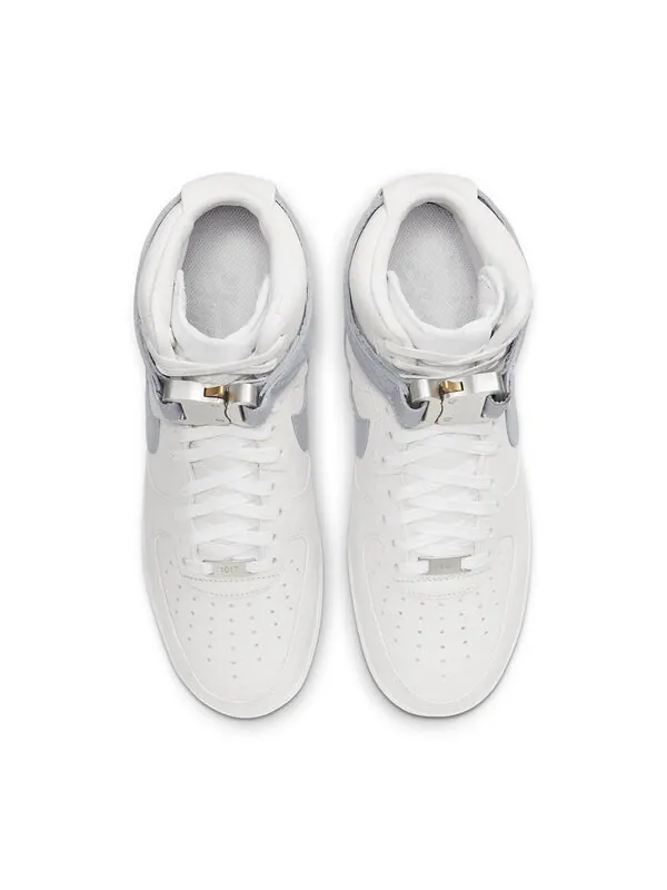 Кроссовки x 1017 alyx 9см air force 1 высокие Nike — изображение 4 из 4, белый/серый