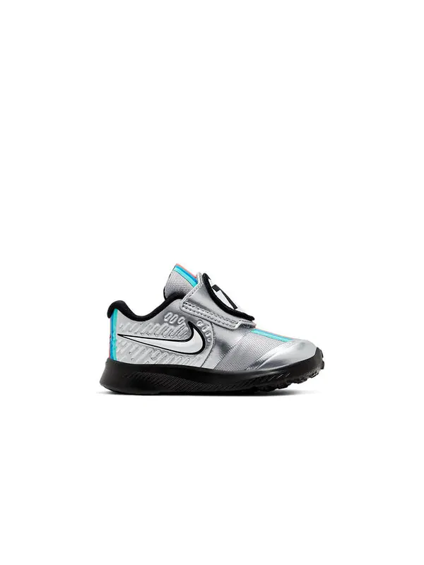 Кроссовки star runner 2 autovelcro Nike — изображение 3 из 4, серебряный