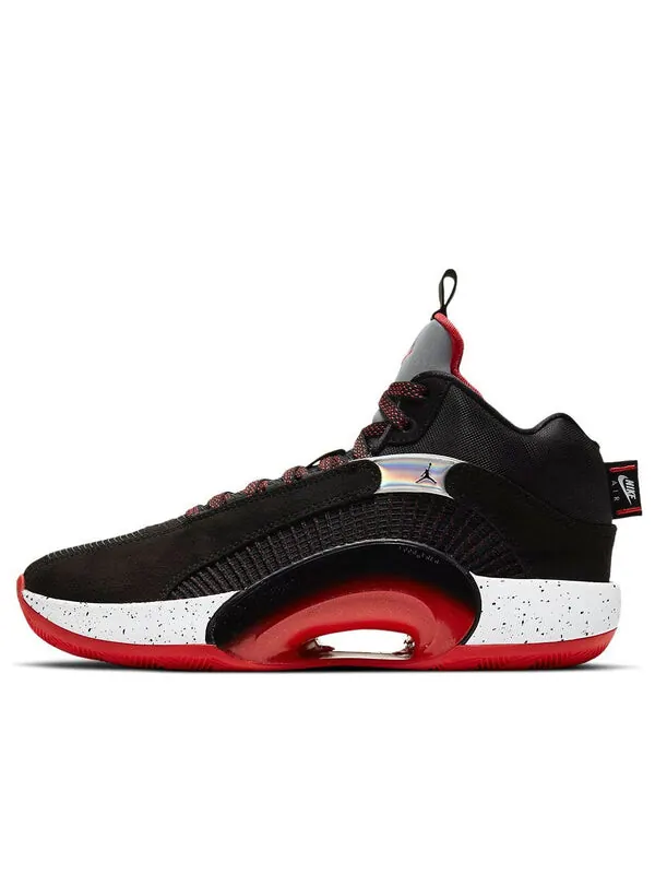 Кроссовки 35 пф Air Jordan — изображение 1 из 4, черный/красный/белый