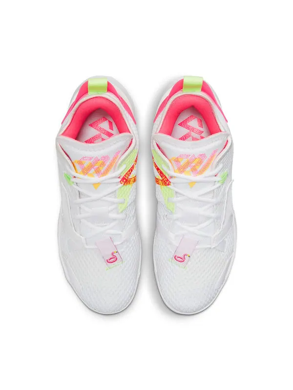 Кроссовки почему не zer0.4 Air Jordan — изображение 4 из 4, белый/розовый//оранжевый