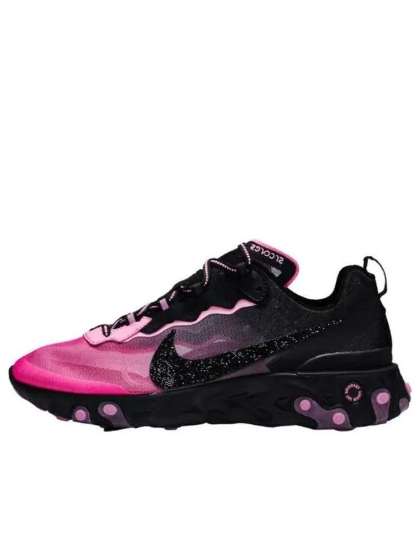 Кроссовки react element 87 x sneaker room x swarovski 'breast cancer awareness' Nike — изображение 1 из 1, фиолетовый/черный