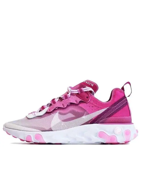 Кроссовки react element 87 x sneaker room 'breast cancer awareness white' Nike — изображение 1 из 4, розовый/мульти
