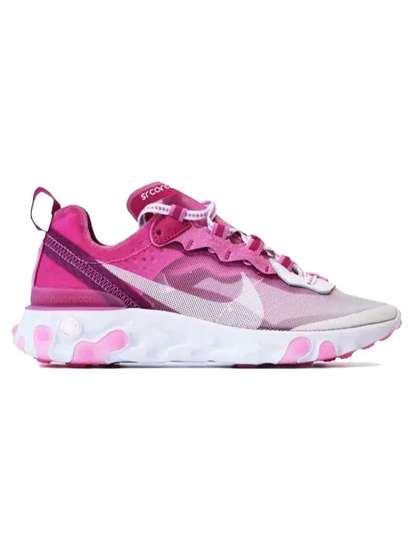 Кроссовки react element 87 x sneaker room 'breast cancer awareness white' Nike — изображение 2 из 4, розовый/мульти