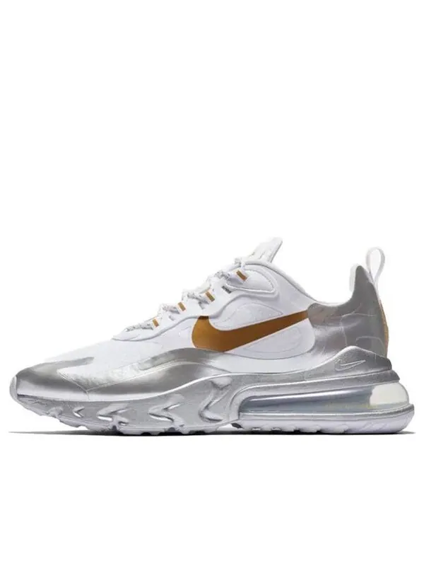 Кроссовки air max 270 react Nike — изображение 1 из 4, белый/серебристый