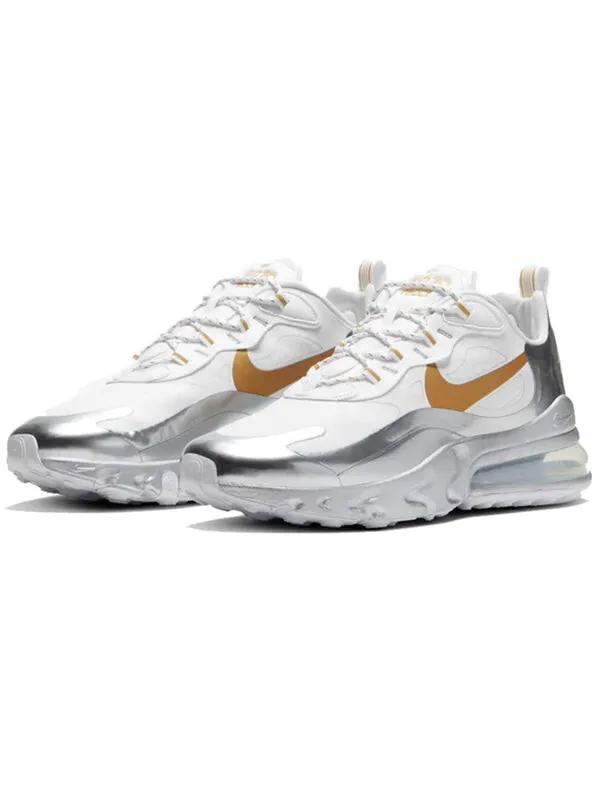 Кроссовки air max 270 react Nike — изображение 2 из 4, белый/серебристый