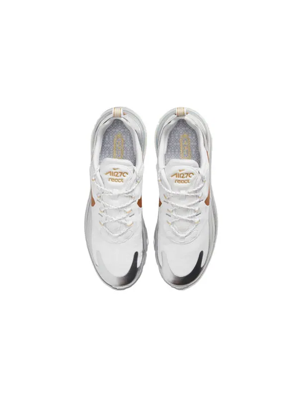 Кроссовки air max 270 react Nike — изображение 3 из 4, белый/серебристый
