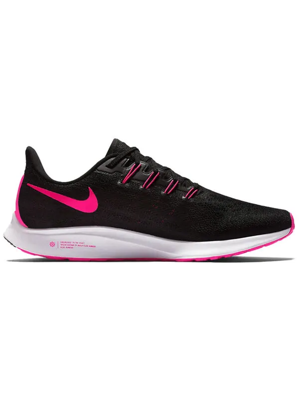 Кроссовки air zoom pegasus 36 Nike — изображение 2 из 4, черный/розовый-белый