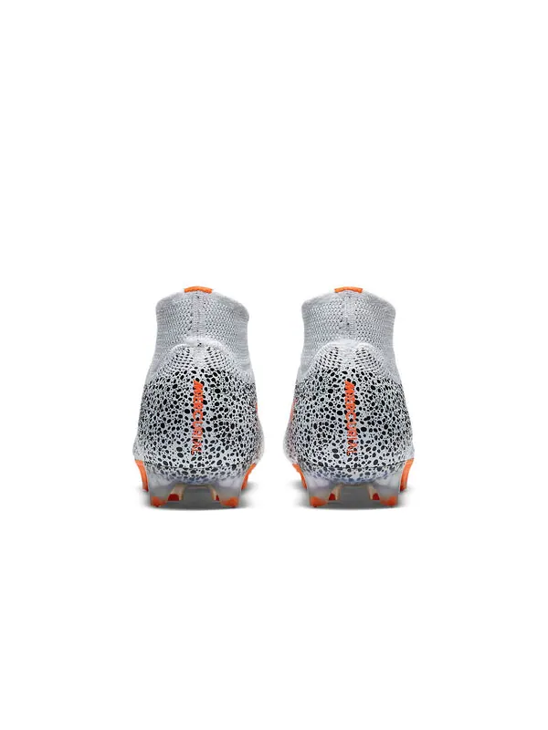Кроссовки cr7 x mercurial superfly 7 elite fg Nike — изображение 3 из 4, белый/черный/оранжевый