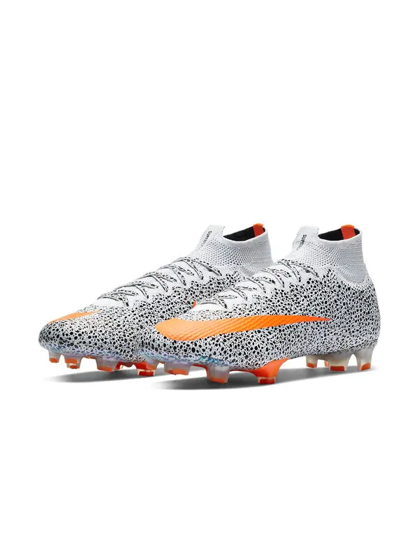 Кроссовки cr7 x mercurial superfly 7 elite fg Nike — изображение 4 из 4, белый/черный/оранжевый