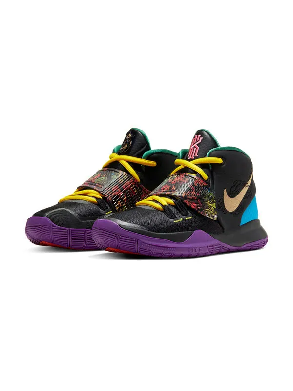 Кроссовки kyrie 6 Nike — изображение 3 из 4, черный/мульти