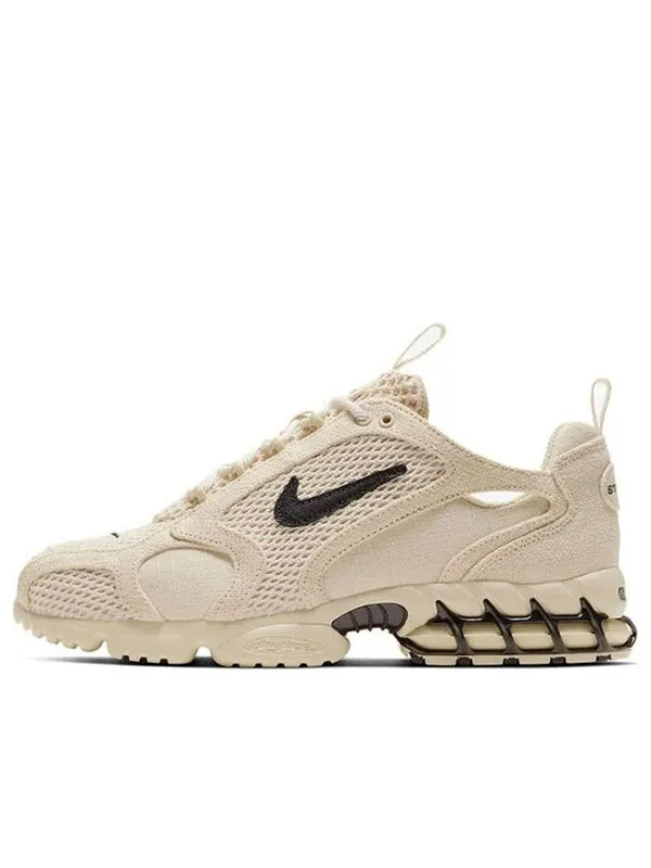 Кроссовки x stussy air zoom spiridon caged 2 'fossil' Nike — изображение 1 из 4, черный