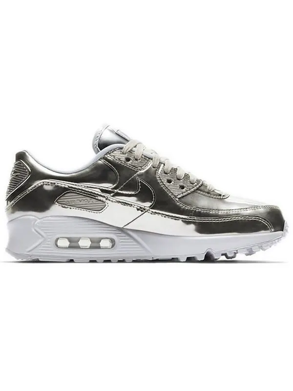 Кроссовки air max 90 Nike — изображение 2 из 4, серебряный