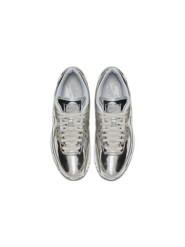 Кроссовки air max 90 Nike — изображение 4 из 4, серебряный