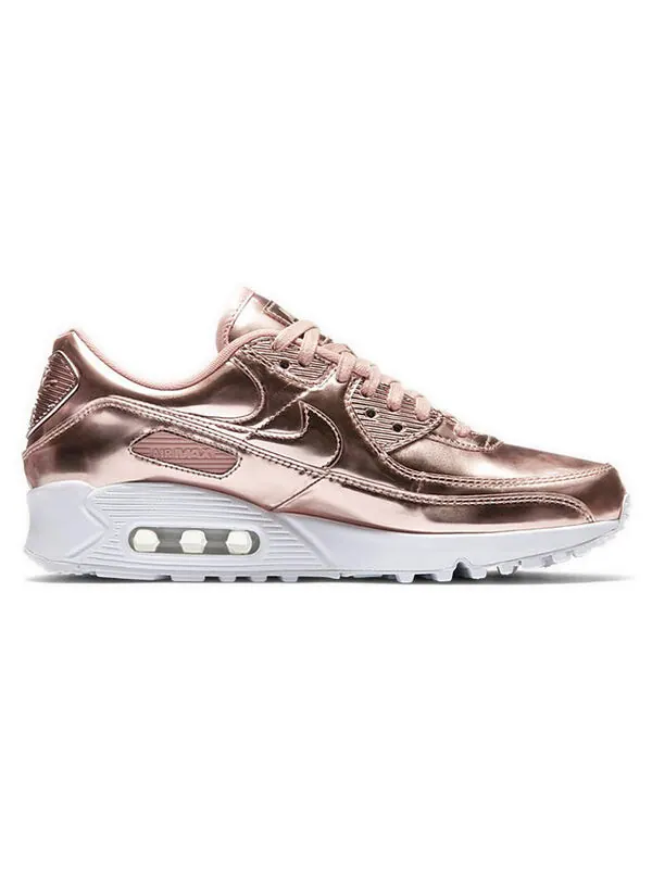 Кроссовки air max 90 Nike — изображение 2 из 4, розовый золотистый