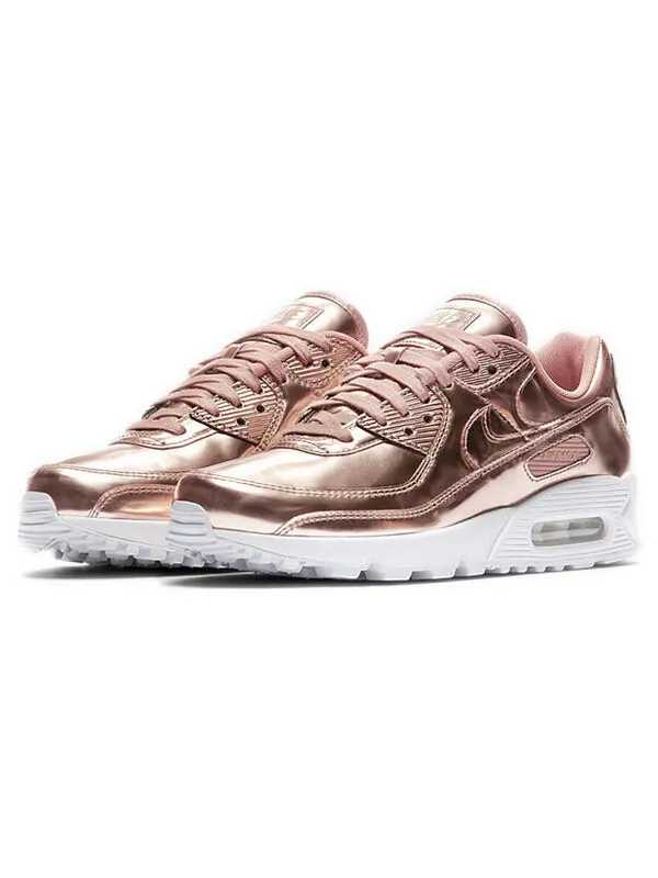 Кроссовки air max 90 Nike — изображение 3 из 4, розовый золотистый