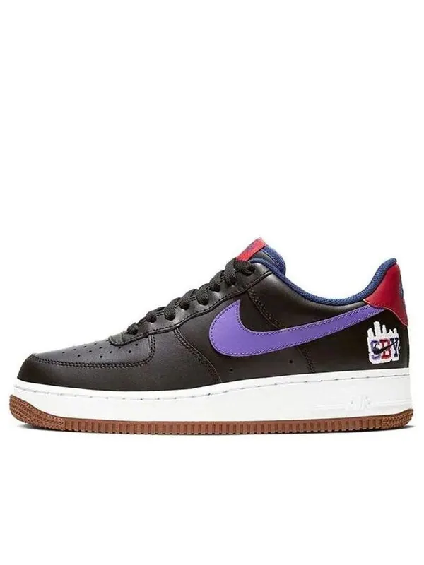 Кроссовки air force 1 low 'shibuya - black' Nike — изображение 1 из 4, красный/фиолетовый
