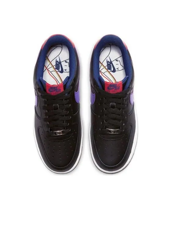 Кроссовки air force 1 low 'shibuya - black' Nike — изображение 3 из 4, красный/фиолетовый