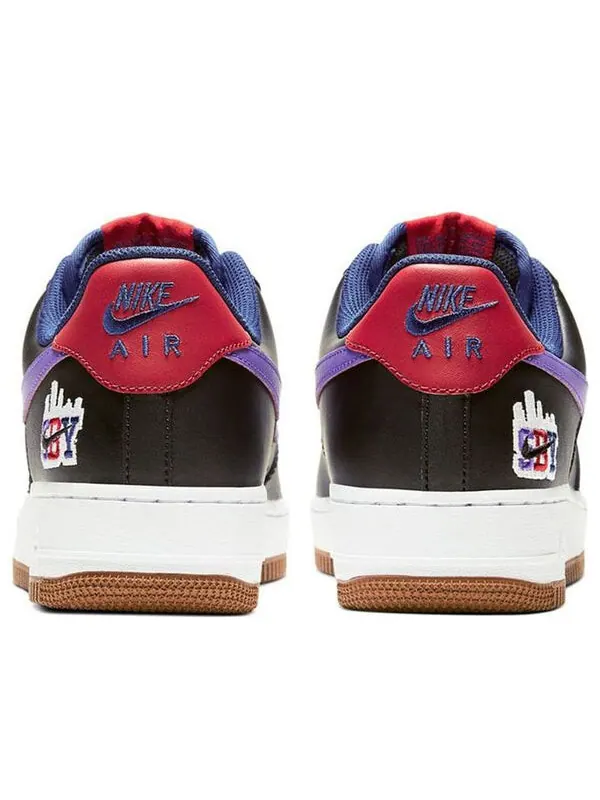 Кроссовки air force 1 low 'shibuya - black' Nike — изображение 4 из 4, красный/фиолетовый