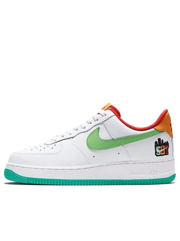 Кроссовки air force 1 низкие Nike — изображение 1 из 4, белый/зеленый