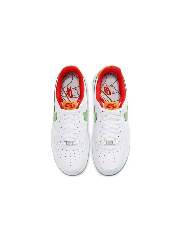 Кроссовки air force 1 низкие Nike — изображение 3 из 4, белый/зеленый