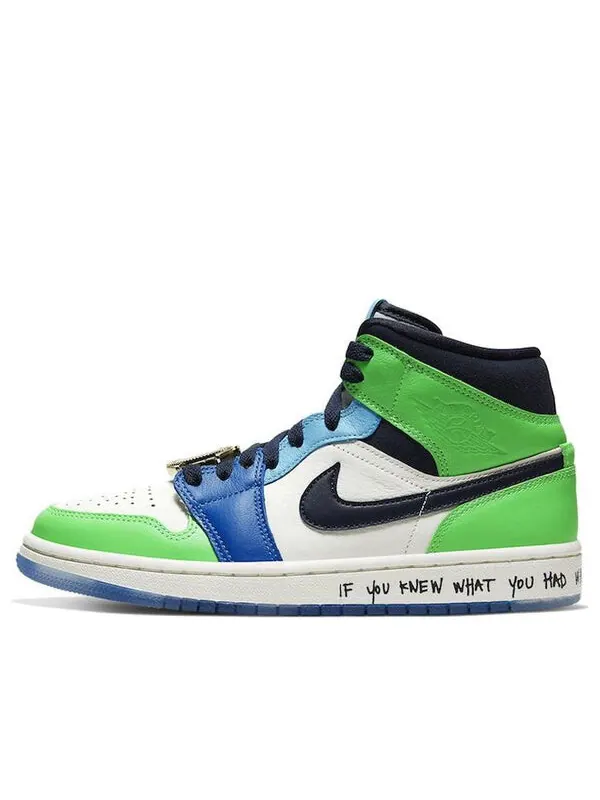 Кроссовки 1 mid x melody ehsani Air Jordan — изображение 1 из 4