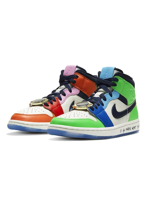 Кроссовки 1 mid x melody ehsani Air Jordan — изображение 3 из 4