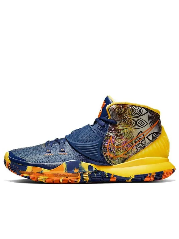 Кроссовки Nike Kyrie 6 Preheat 'Taipei' — изображение 1 из 4, черный/желтый