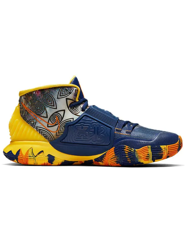 Кроссовки Nike Kyrie 6 Preheat 'Taipei' — изображение 2 из 4, черный/желтый
