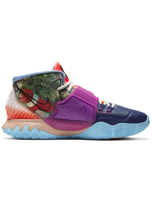 Кроссовки Nike Kyrie 6 Preheat 'Heal The World' EP — изображение 2 из 4, темно-синий/черный
