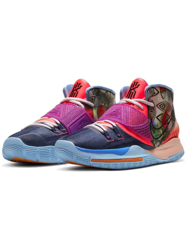 Кроссовки Nike Kyrie 6 Preheat 'Heal The World' EP — изображение 3 из 4, темно-синий/черный
