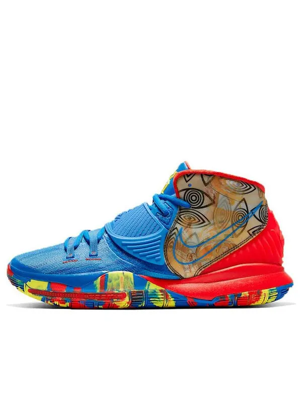 Кроссовки Nike Kyrie 6 Preheat 'Guangzhou' — изображение 1 из 4, синий