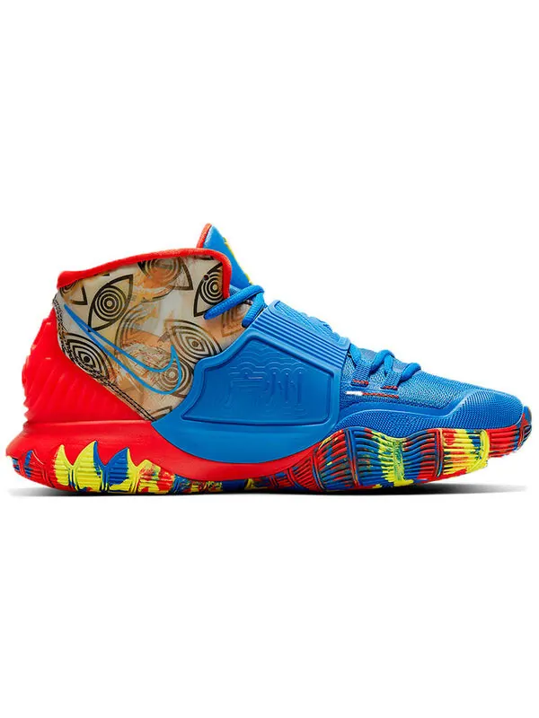 Кроссовки Nike Kyrie 6 Preheat 'Guangzhou' — изображение 2 из 4, синий