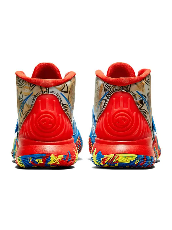 Кроссовки Nike Kyrie 6 Preheat 'Guangzhou' — изображение 4 из 4, синий