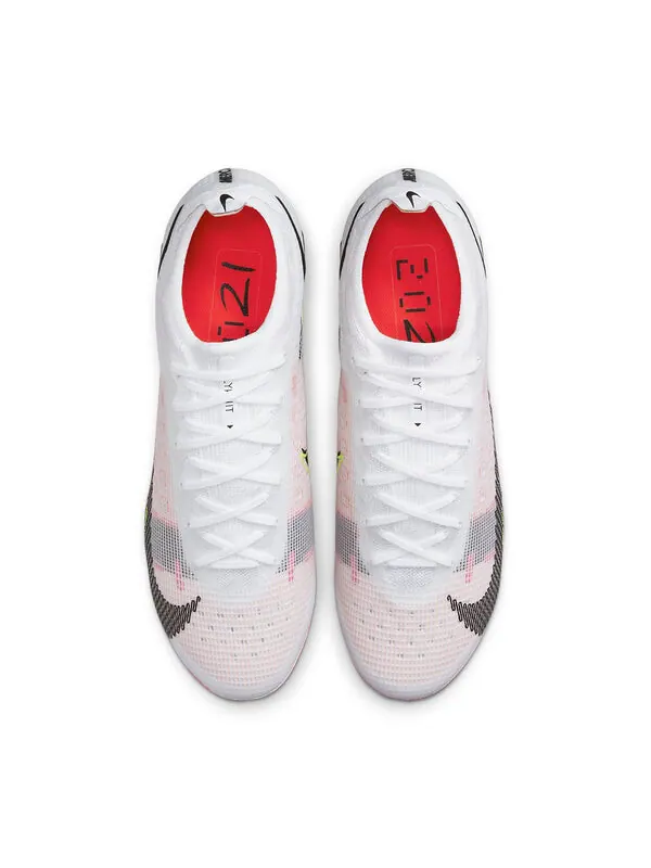 Кроссовки mercurial vapor 14 elite fg Nike — изображение 2 из 4, белый/розовый/черный