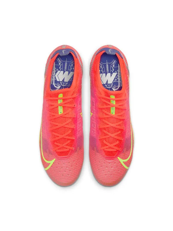Кроссовки mercurial vapor 14 elite fg Nike — изображение 2 из 4, розовый/желтый/синий