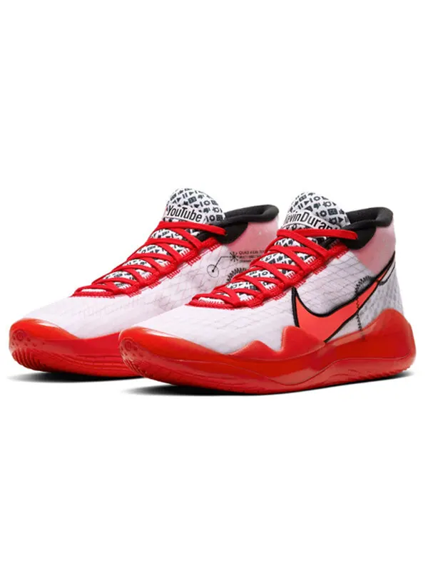 Кроссовки x youtube kd 12 ep Nike — изображение 3 из 4, красный/белый