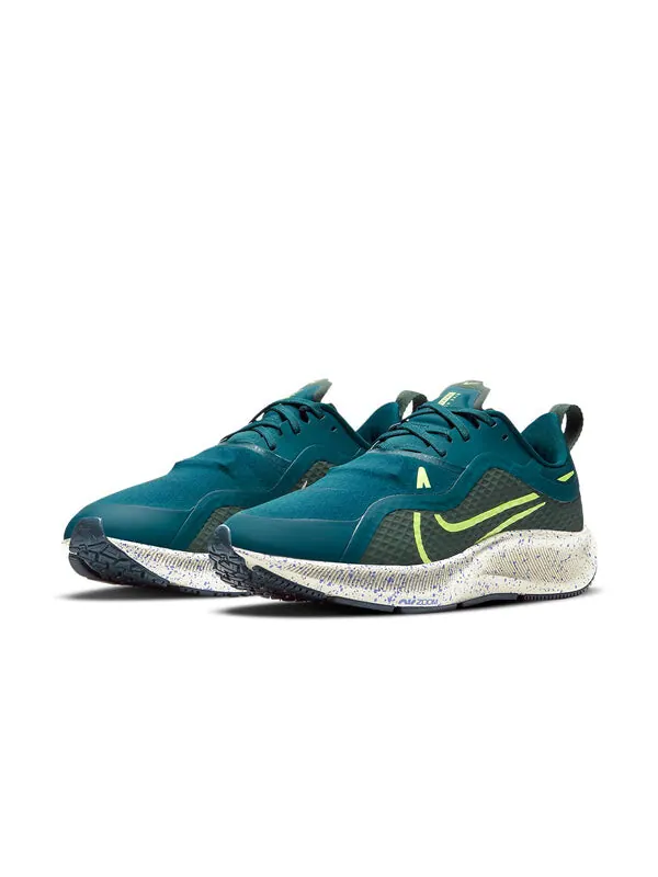 Кроссовки air zoom pegasus 37 shield Nike — изображение 3 из 4, зеленый/серый