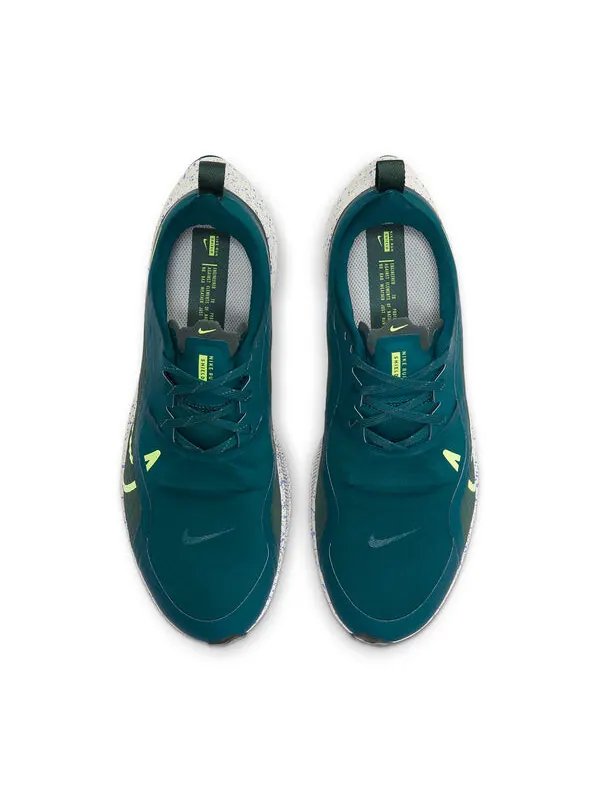 Кроссовки air zoom pegasus 37 shield Nike — изображение 4 из 4, зеленый/серый