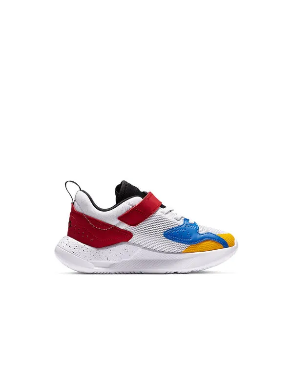 Кроссовки cadence running shoes красные Air Jordan — изображение 2 из 4, красный/желтый/синий