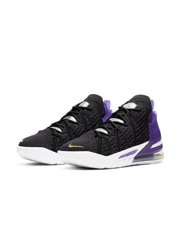 Кроссовки lebron 18 'lakers' Nike — изображение 3 из 4, черный