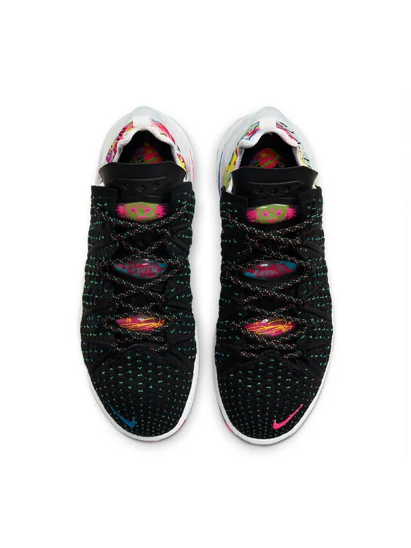 Кроссовки lebron 18 ep 'james gang' Nike — изображение 4 из 4, черный/розовый/мульти