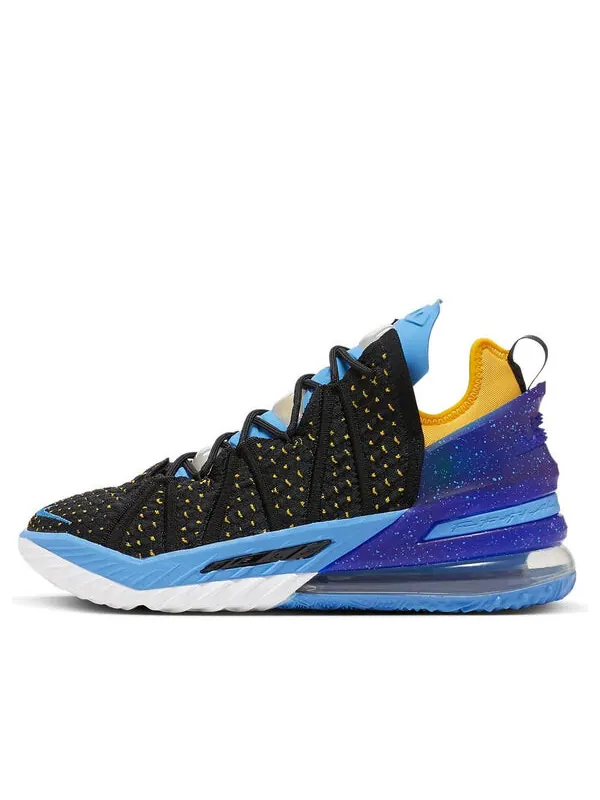 Кроссовки lebron 18 ep Nike — изображение 1 из 4, черный/синий/желтый