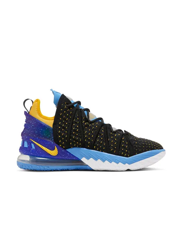 Кроссовки lebron 18 ep Nike — изображение 2 из 4, черный/синий/желтый