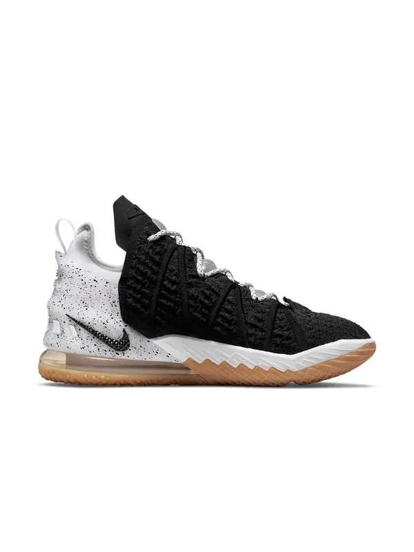 Кроссовки lebron 18 ep Nike — изображение 2 из 4, белый/черный
