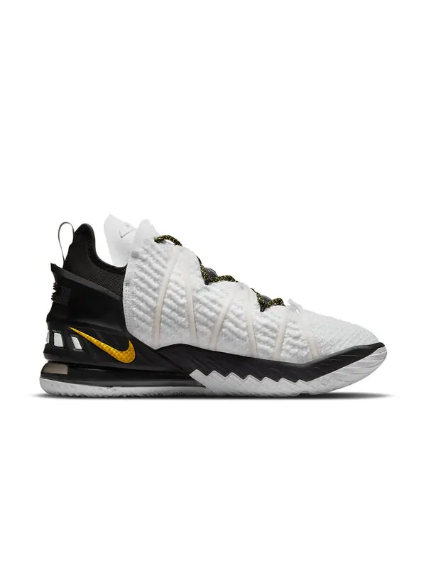 Кроссовки lebron 18 ep Nike — изображение 2 из 4, белый//черный