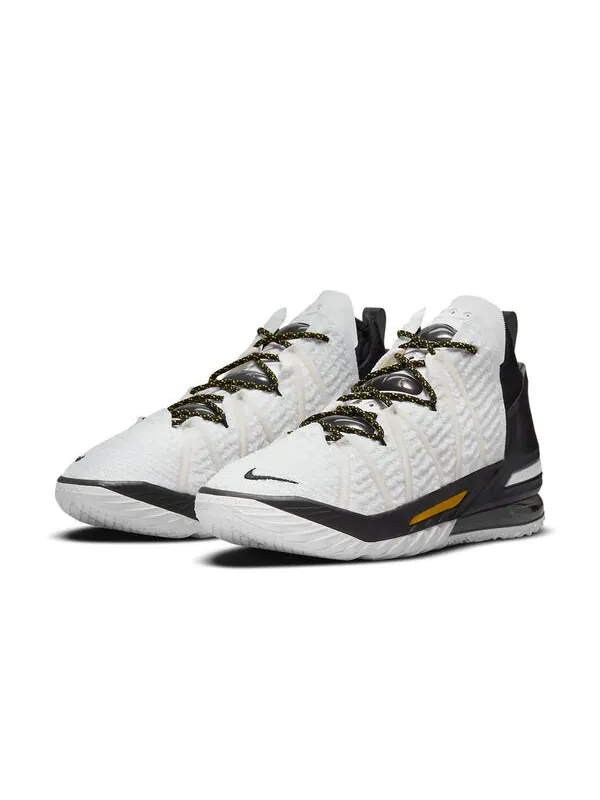 Кроссовки lebron 18 ep Nike — изображение 3 из 4, белый//черный