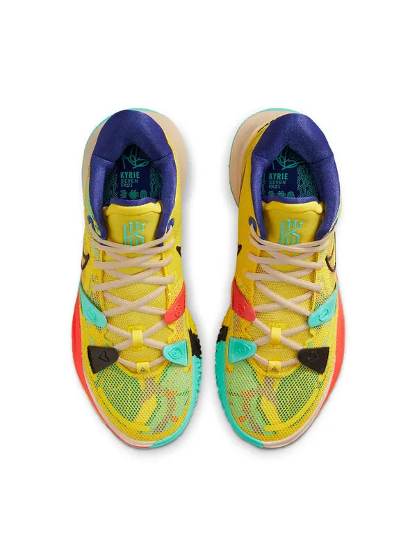 Кроссовки kyrie 7 Nike — изображение 4 из 4, желтый