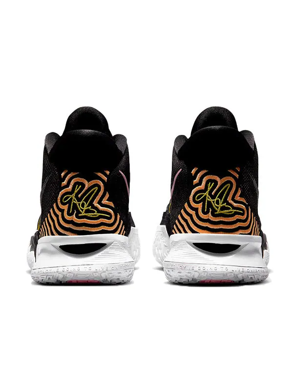 Кроссовки Nike Kyrie 7 EP 'Ripple Effect' — изображение 3 из 4, черный//желтый/белый