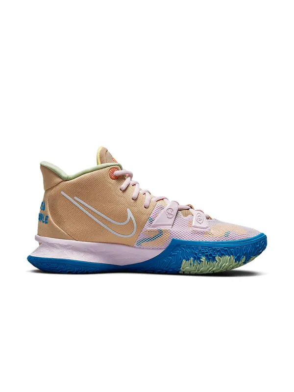 Кроссовки kyrie 7 ep Nike — изображение 2 из 4, розовый/белый