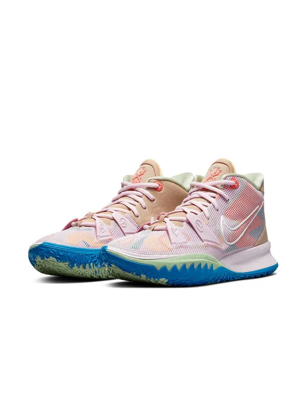 Кроссовки kyrie 7 ep Nike — изображение 3 из 4, розовый/белый
